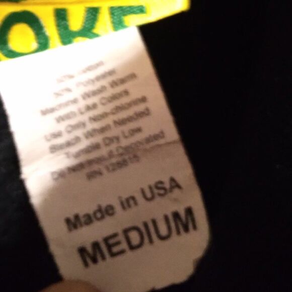 Vintage Oregon Ducks Neon Sign Logo Hoodie Sweatshirt - Picture 7 of 7